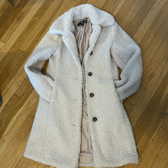 JCrew Sherpa Coat - Picture 2 of 4